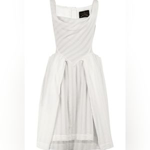 Vivienne Westwood Sunday dress white cotton 42